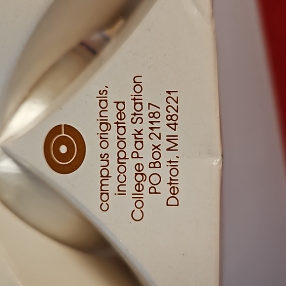 'The George Washington University 1821' Christmas tree ornament blue white NIB - Picture 3 of 6